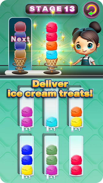 Deliver ice cream treats!